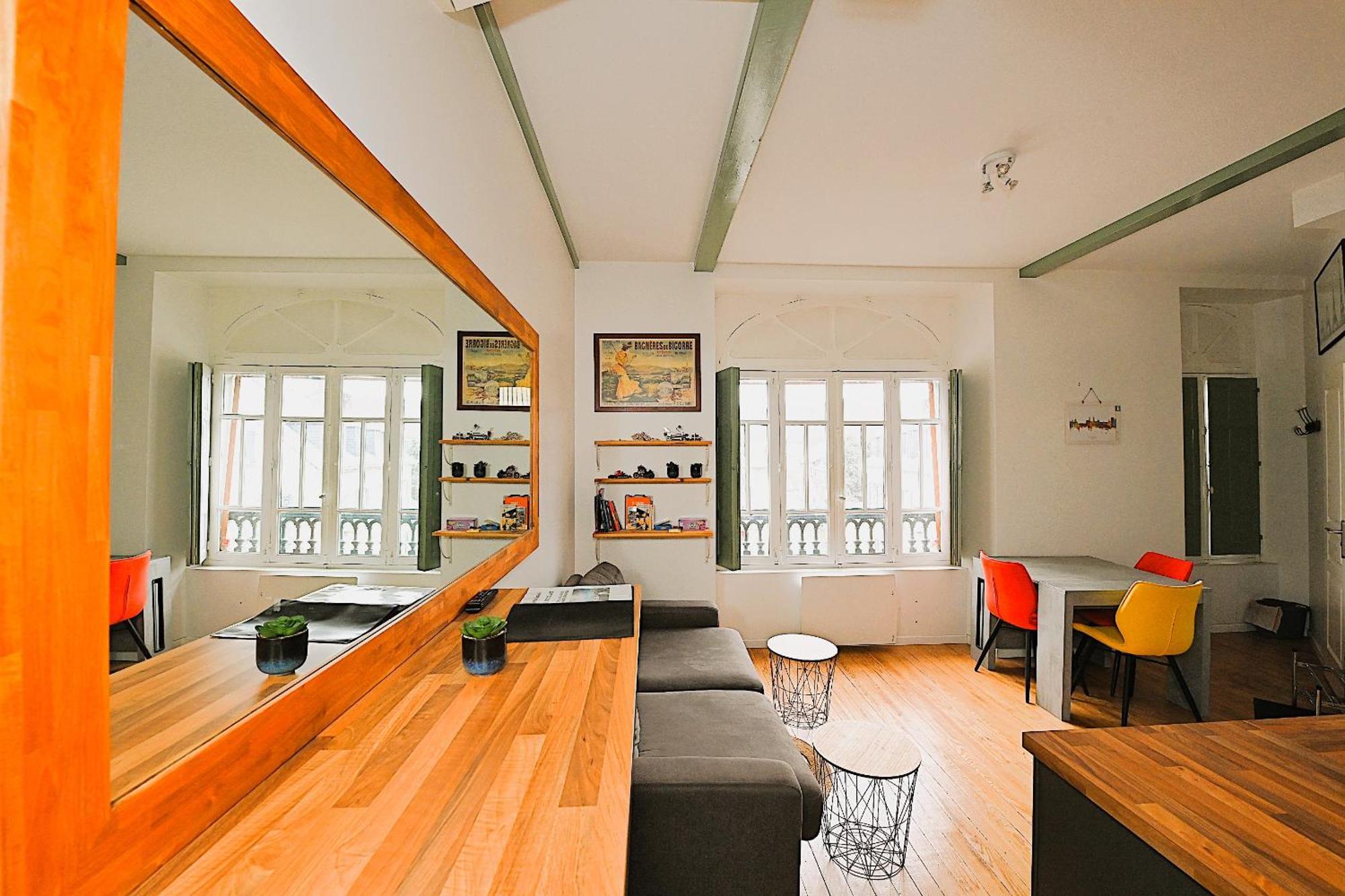 Apartament Les Petits Loups - Acces Parc - Stationnement Gratuit Bagnères-de-Bigorre Zewnętrze zdjęcie